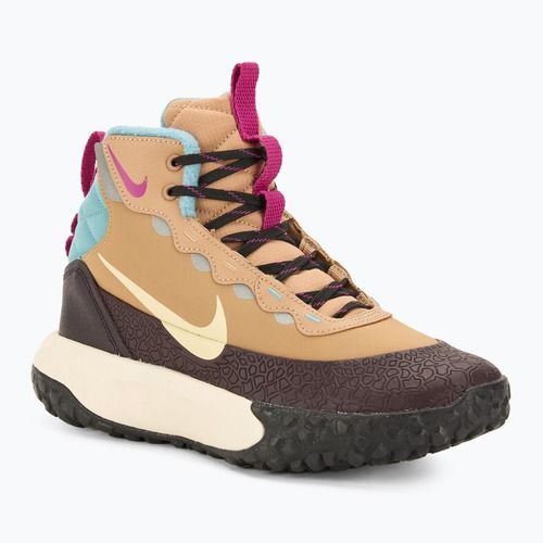 Detské topánky Nike Hikeda hemp / burgundy ash / denim turquoise / pale ivory