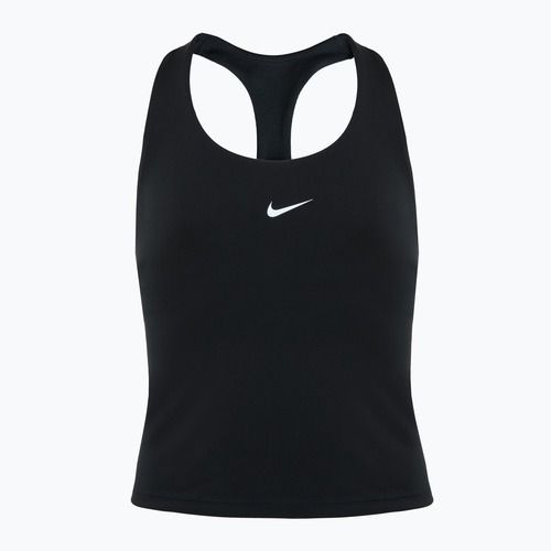 Nike Dri-Fit Swoosh Big Kids tréningové tielko čierna/biela
