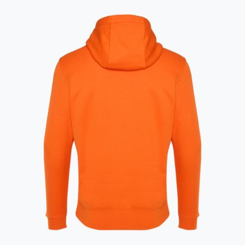 Pánska mikina Nike Sportswear Club Fleece Hoodie safety orange/ safety orange/ white