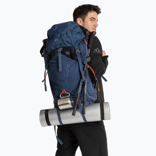 Trekkingový batoh KADVA Sendero 35 l oceľovo modrý