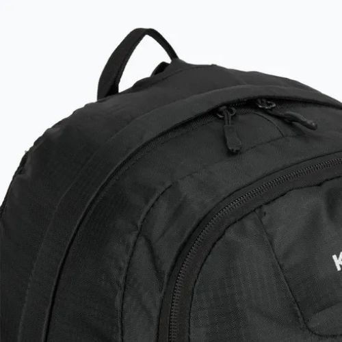 Turistický batoh KADVA vrecko na laptop 25 l čierny