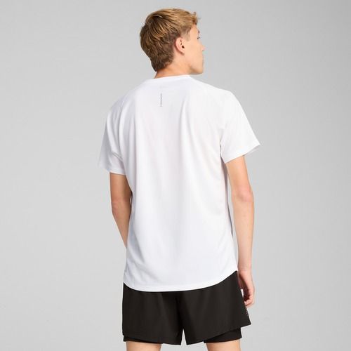 Pánske bežecké tričko PUMA Run Velocity Tee Poly puma white
