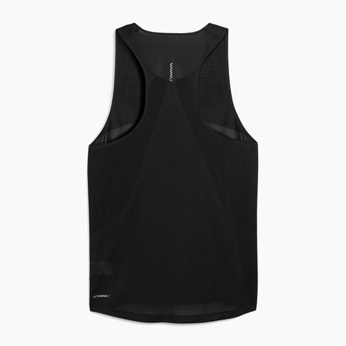 Pánske bežecké tričko PUMA Raceday Ultraspun Singlet puma black