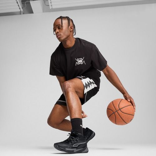 Pánsky basketbalový dres PUMA Jaws Core Tee II black