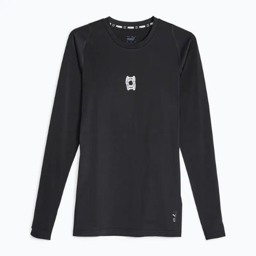 Pánske basketbalové tričkolongsleevePUMA Hoops Team Baselayer puma black