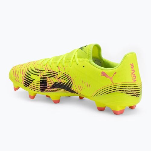 Pánske kopačky PUMA Future 8 Play FG/AG yellow alert/ puma black/ sun struck