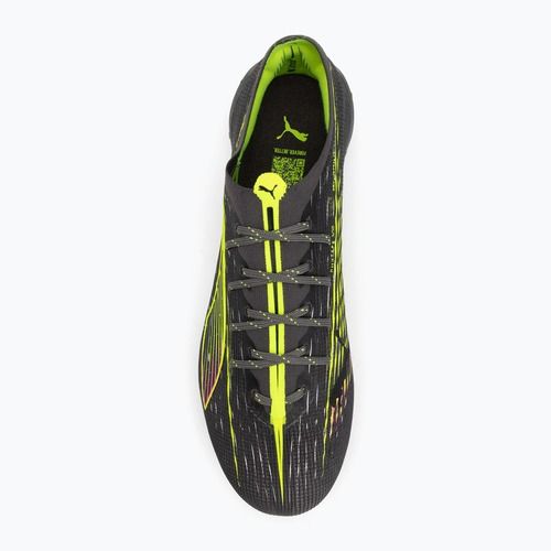 Pánske kopačky PUMA Ultra 5 Ultimate FG matte aged silver/yellow alert/sun struck