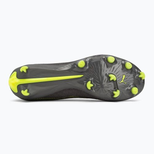 Pánske kopačky PUMA Ultra 5 Pro FG/AG matte aged silver/yellow alert/sun struck
