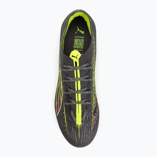 Pánske kopačky PUMA Ultra 5 Pro FG/AG matte aged silver/yellow alert/sun struck