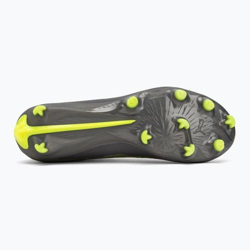 Pánske kopačky PUMA Ultra 5 Match+ FG/AG matte aged silver/yellow alert/puma aged silver