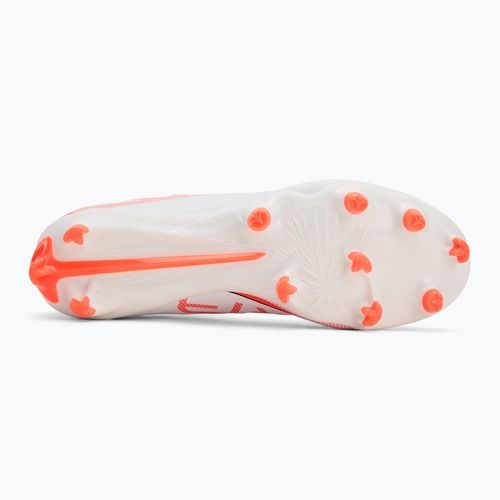Pánske kopačky PUMA Ultra 5 Play+ FG/AG puma white/puma black/glowing red