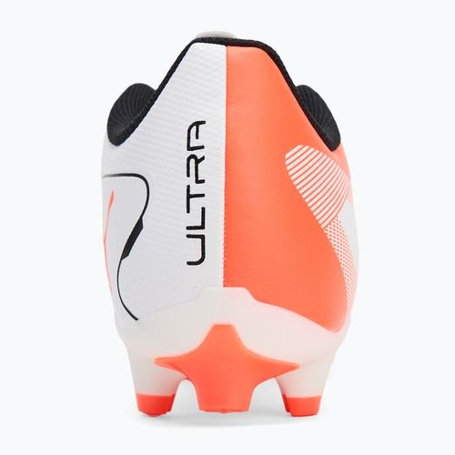 Kopačky PUMA Ultra 5 Play FG/AG puma white/puma black/glowing red