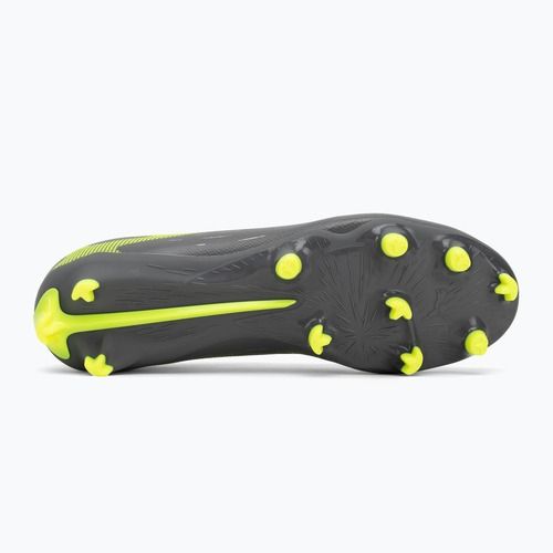 Kopačky PUMA Ultra 5 Play FG/AG matná stará strieborná/žltá výstraha/puma stará strieborná 