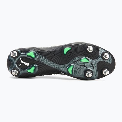 Pánske kopačky PUMA Future 8 Ultimate MxSG black/cool light gray/fluo green