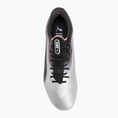 Pánske kopačky PUMA King Ultimate FG/AG puma silver/puma black/sun struck/puma white