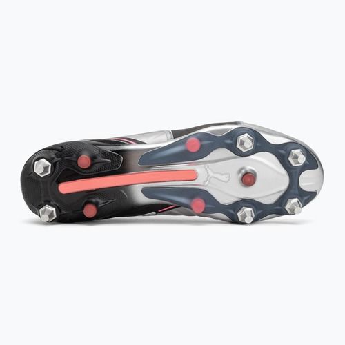 Pánske kopačky PUMA King Ultimate MxSG puma silver/puma black/sun struck/puma white