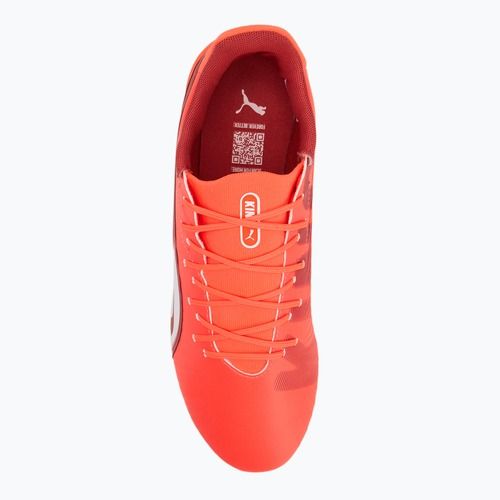 Pánske kopačky PUMA King Match FG / AG glowing red / puma white / red fire