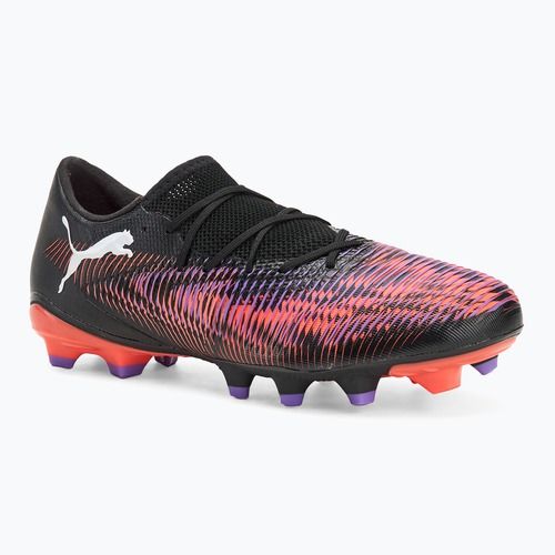 Pánske kopačky PUMA Future 8 Match Low FG/AG puma black/ puma white/ glowing red
