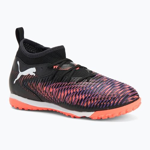 Detské kopačky PUMA Future 8 Match TT + Mid puma black/ puma white/ glowing red