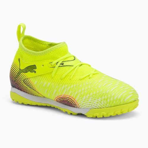 Detské kopačky PUMA Future 8 Match TT + Mid yellow alert/puma black/sun struck