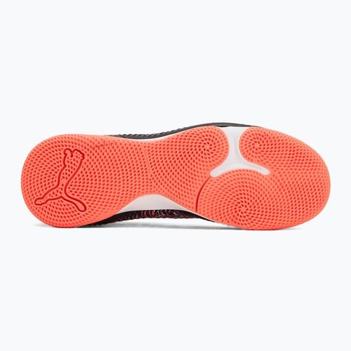 Detské kopačky PUMA Future 8 Match IT + Mid puma black/ puma white/ glowing red