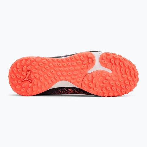 Detské kopačky PUMA Future 8 Play TT + Mid puma black/ puma white/ glowing red