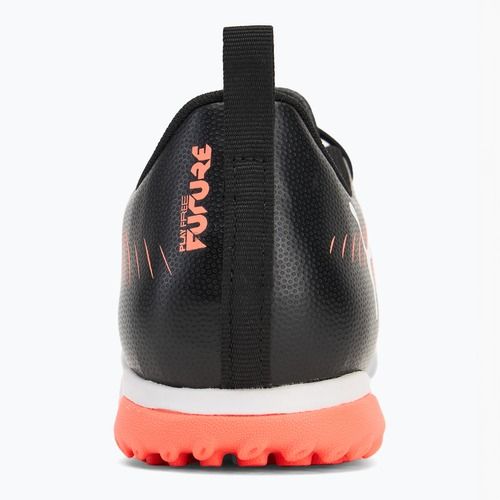 Detské kopačky PUMA Future 8 Play TT + Mid puma black/ puma white/ glowing red