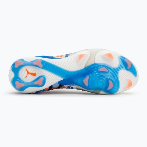 Pánske kopačky PUMA Future 8 Ultimate Forever FG biela/ultra blue/feather šedá/puma black/glowing red
