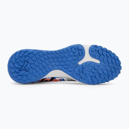 Pánske kopačky PUMA Future 8 Match Forever TT biela/ultra blue/feather šedá/puma black/glowing red