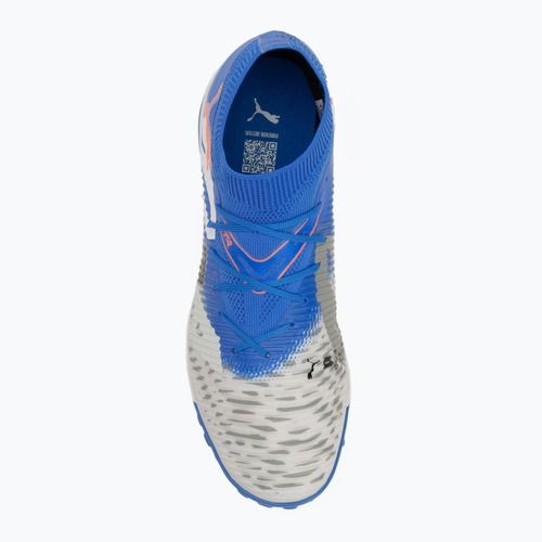 Pánske kopačky PUMA Future 8 Match Forever TT biela/ultra blue/feather šedá/puma black/glowing red