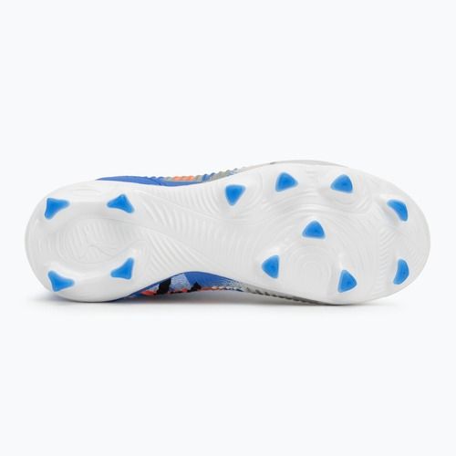 Detské kopačky PUMA Future 8 Match Forever FG/AG Jr white/ultra blue/feather gray/puma black/glowing red