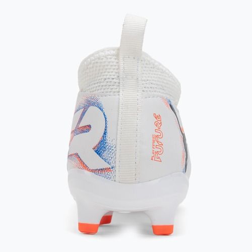 Detské kopačky PUMA Future 8 Match FG/AG Jr puma white/puma black/glowing red