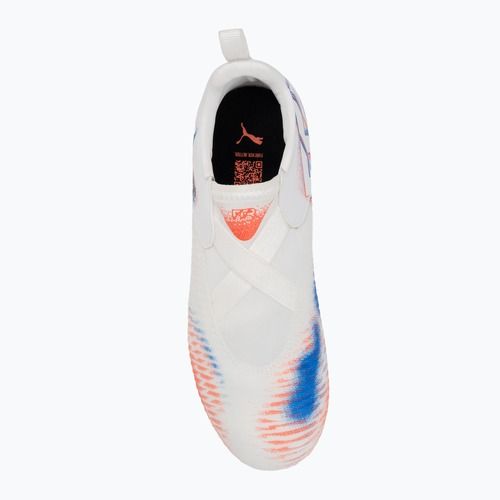 Detské kopačky PUMA Future 8 Match LL FG/AG Jr. puma white/puma black/glowing red