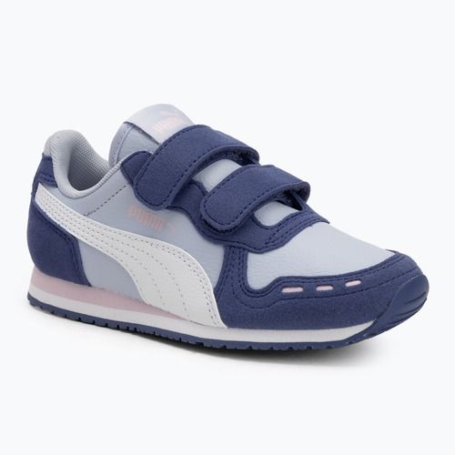 Juniorské topánky PUMA Cabana Racer SL 20 V PS cool weather/puma white/blue crystal/rose mauve