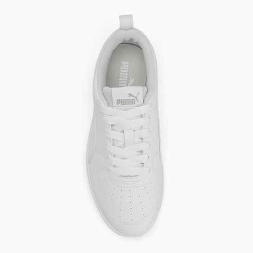 Juniorské topánky PUMA Rickie Jr. puma white/puma white/glacier gray