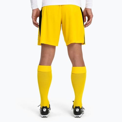 Pánske futbalové legíny PUMA Team Liga Core cyber yellow/puma black