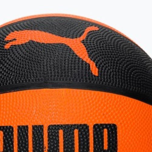 Basketbalová lopta PUMA Basketball IND mandarin orange/puma black veľkosť 6
