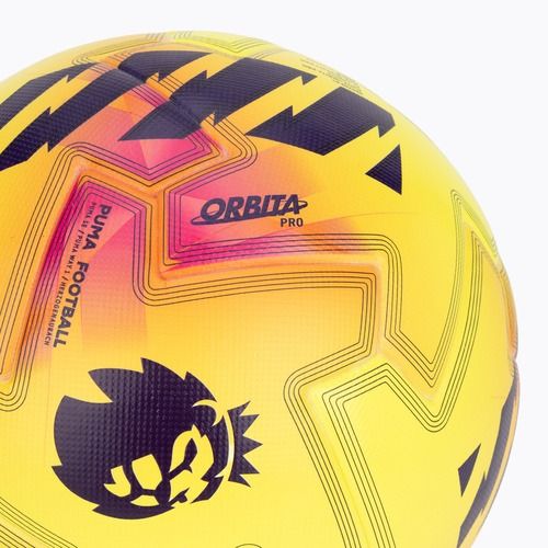 PUMA Orbita Pro PL Lights FIFA Quality fluo yellow/multicolor futbalové lopty veľkosť 5