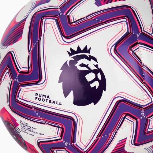 PUMA Orbita Play PL Brilliance futbalová puma white/multicolor veľkosť 3