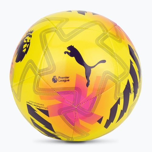 PUMA Orbita Cup PL Lights fluo yellow/multicolor veľkosť 5 futbal
