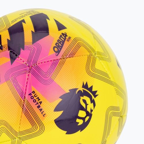 PUMA Orbita Cup PL Lights fluo yellow/multicolor mini futbalové lopty
