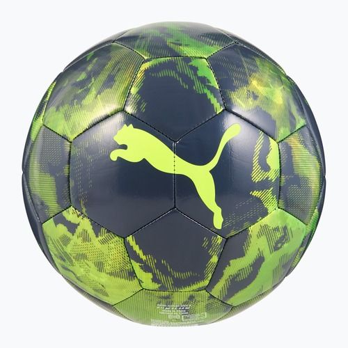 PUMA Cup Football Graphic yellow alert/green glare/galactic grey veľkosť 5