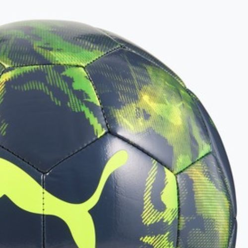 PUMA Cup Football Graphic yellow alert/green glare/galactic grey veľkosť 5