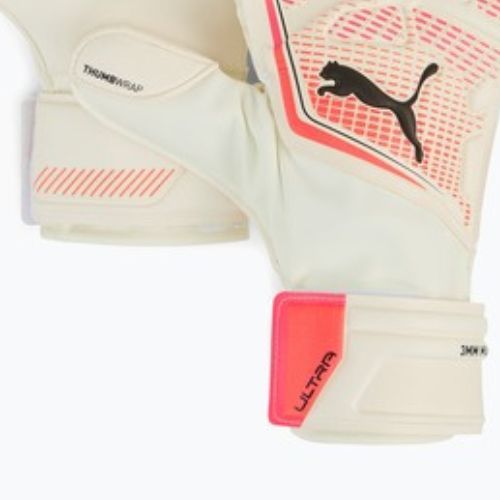 Brankárske rukavice PUMA Ultra Match RC puma white/glowing red/puma black