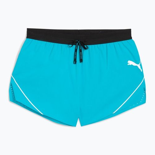 Pánske bežecké šortky PUMA Raceday Ultrawave 3" Split speed blue