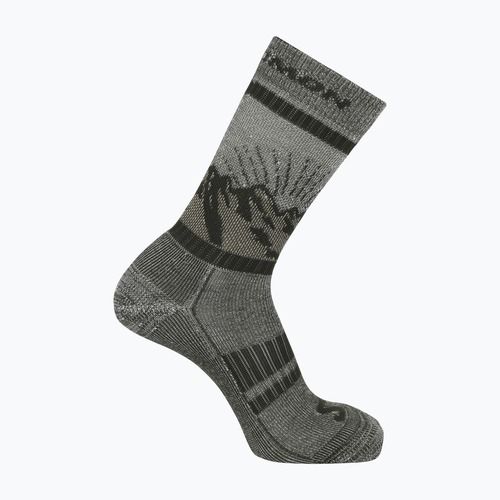 Ponožky Salomon Retro Wool aloe/martini olive
