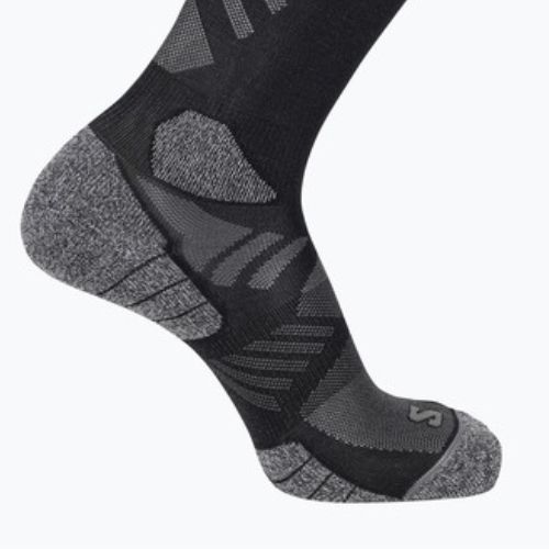 Ponožky Salomon Aero Crew black/castlerock