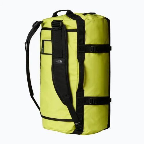 Cestovná taška The North Face Base Camp Duffel S 50 l sulphur spring green/tnf black