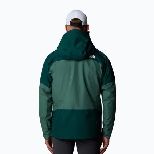 Pánska bunda do dažďa The North Face Jazzi 3L Gtx duck green/deep nori