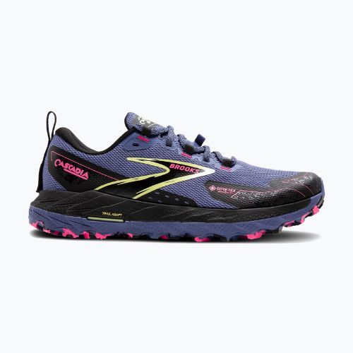 Dámska bežecká obuv Brooks Cascadia 18 GTX  grey blue/black/pink